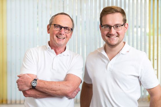 Dr. Wolfgang Klapsch und Dr. Matthias Bartl